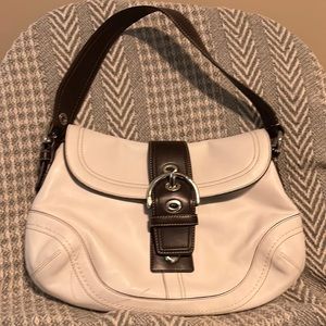 Coach Bag White/Beige